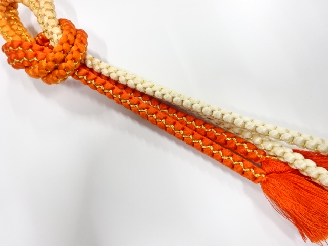 正絹　手組帯締め